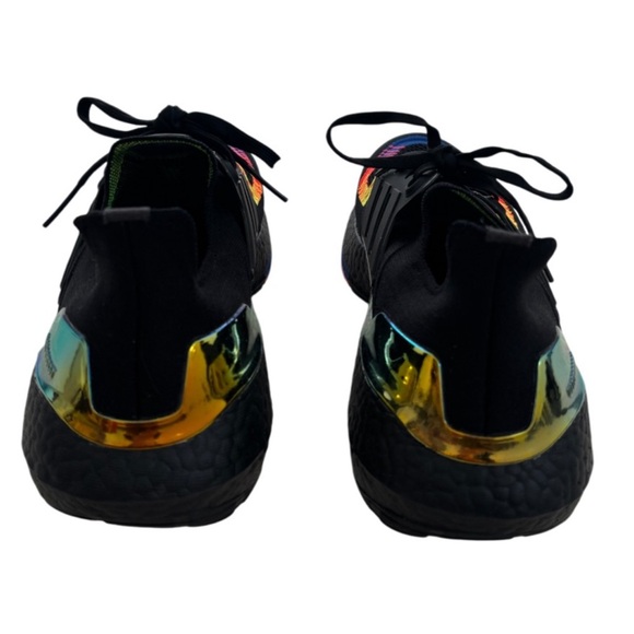 Adidas UltraBoost 22 Athletic Linear Energy Running Black Dopamine Mens Size 11 - Picture 7 of 14